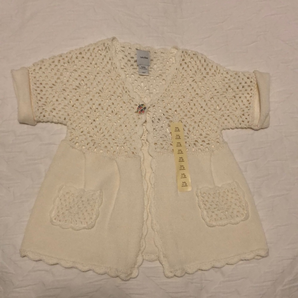 Baby Gap girls’ sweater NWT